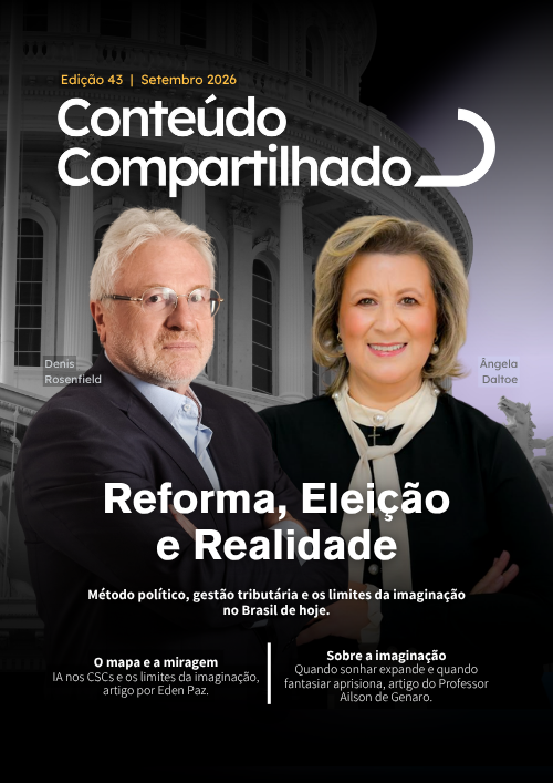 Reforma Tributária, 43ª Edição Revista Conteúdo Compartilhado, Eden Paz, ConsulPaz, Denis Rosenfield, Ângela Daltoe, Tramontina