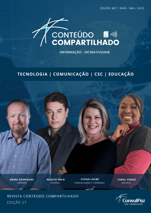 27 edição Revista Conteúdo Compartilhado, Renato Maio, Enéas Rodrigues, Vivian Laube, Carol Viegas